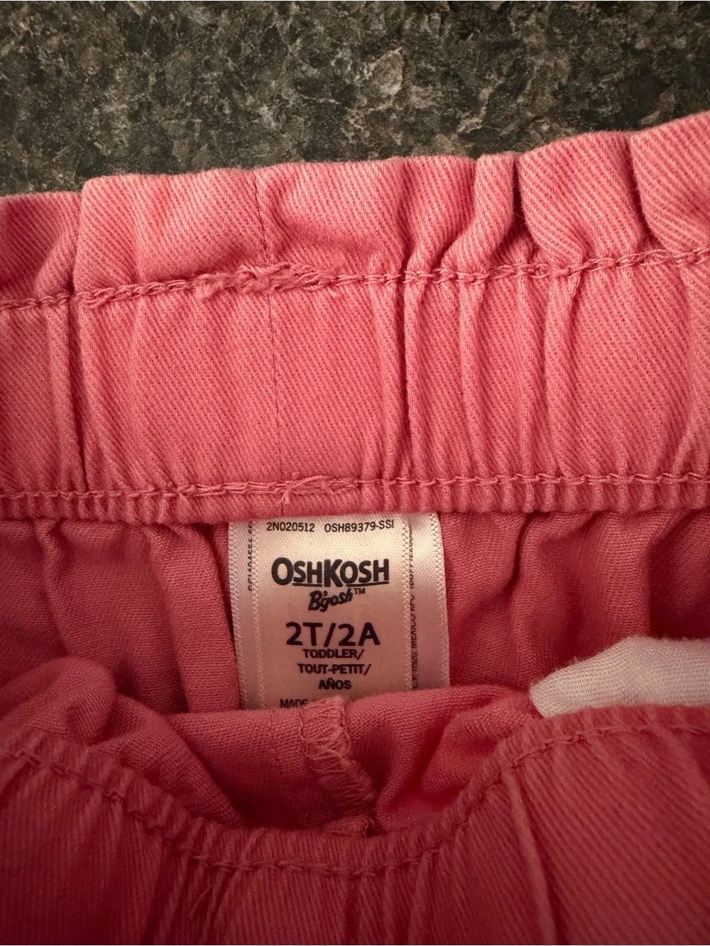 ⭐️Old Navy Denim and OshKosh B’gosh Coral Pink Girls' Shorts Set